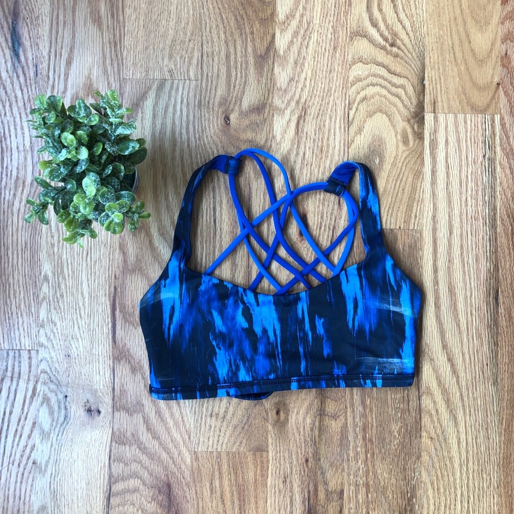 LuLu Ocean Blue Sports Bra
